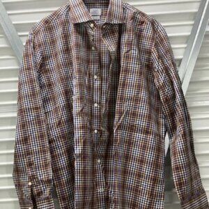 Men's Plaid Button-Down Shirt